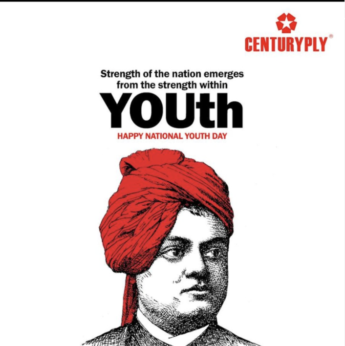 CenturyPly National Youth Day creative
