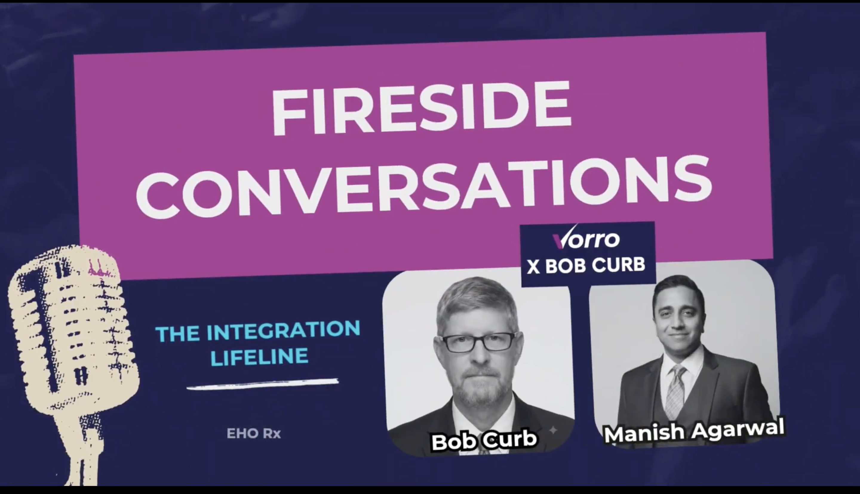 Vorro Fireside Conversations episode one title card