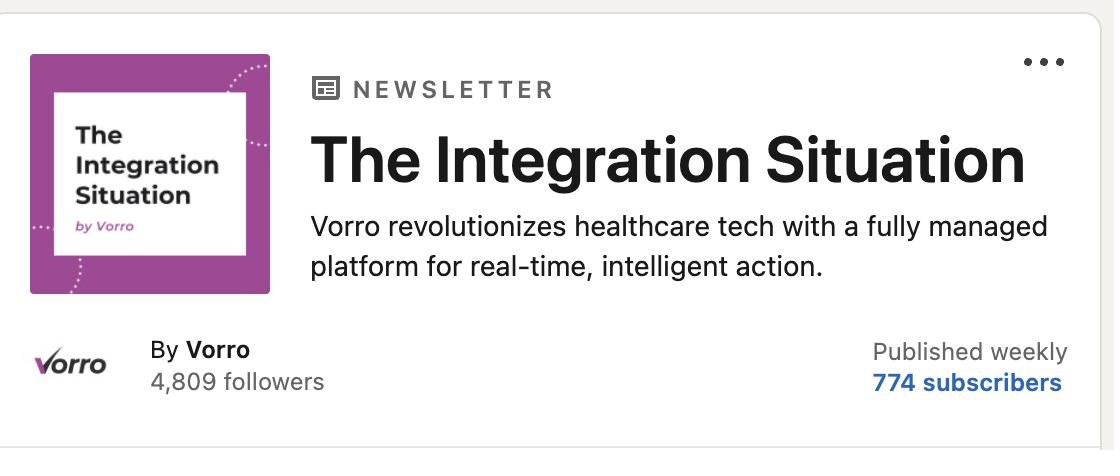 The Integration Situation by Vorro newsletter