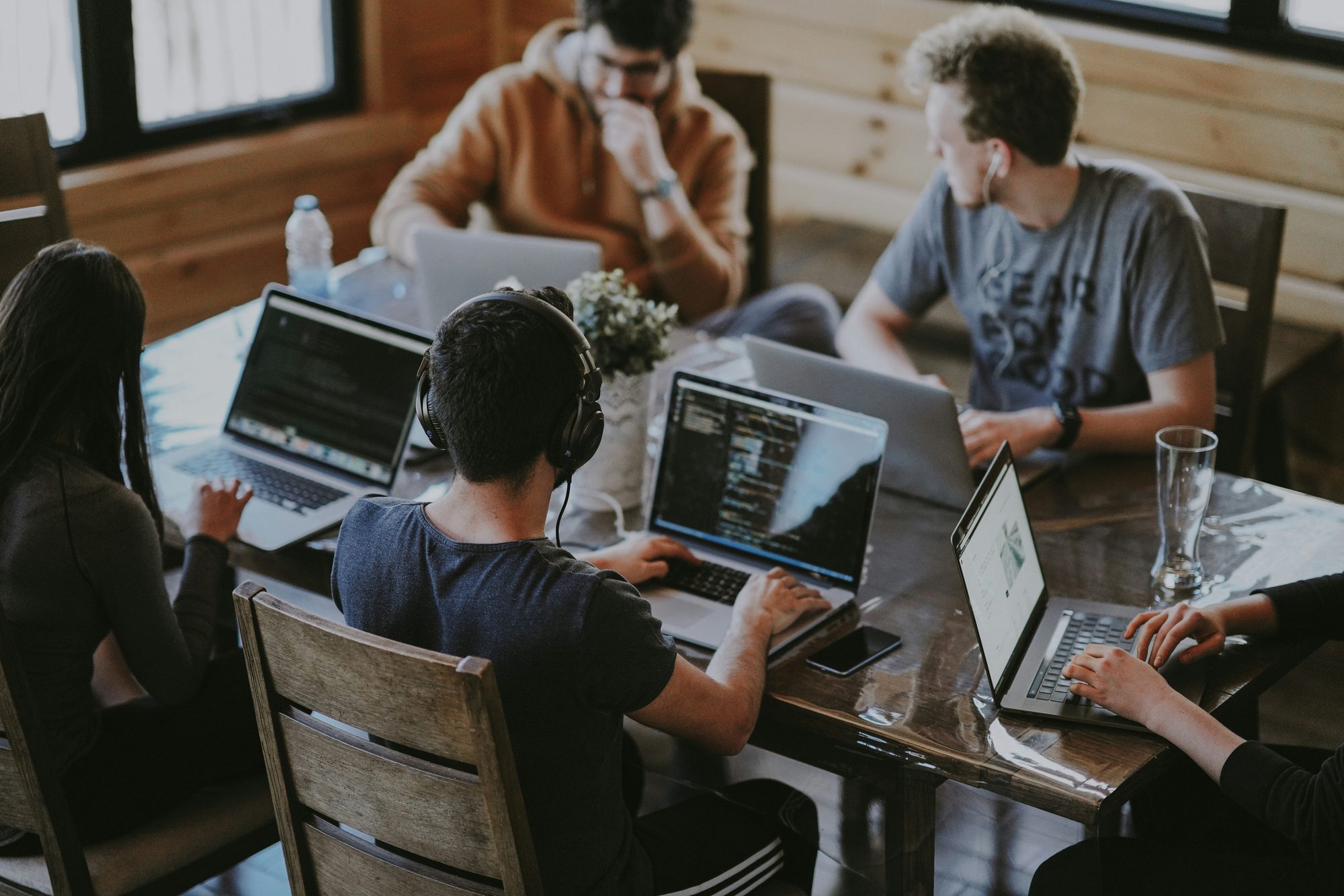 A founder's built-out social profile